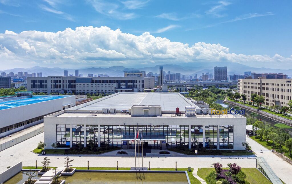 Radi-Cool production facility in Ningbo delivering the innovative PDRC materials